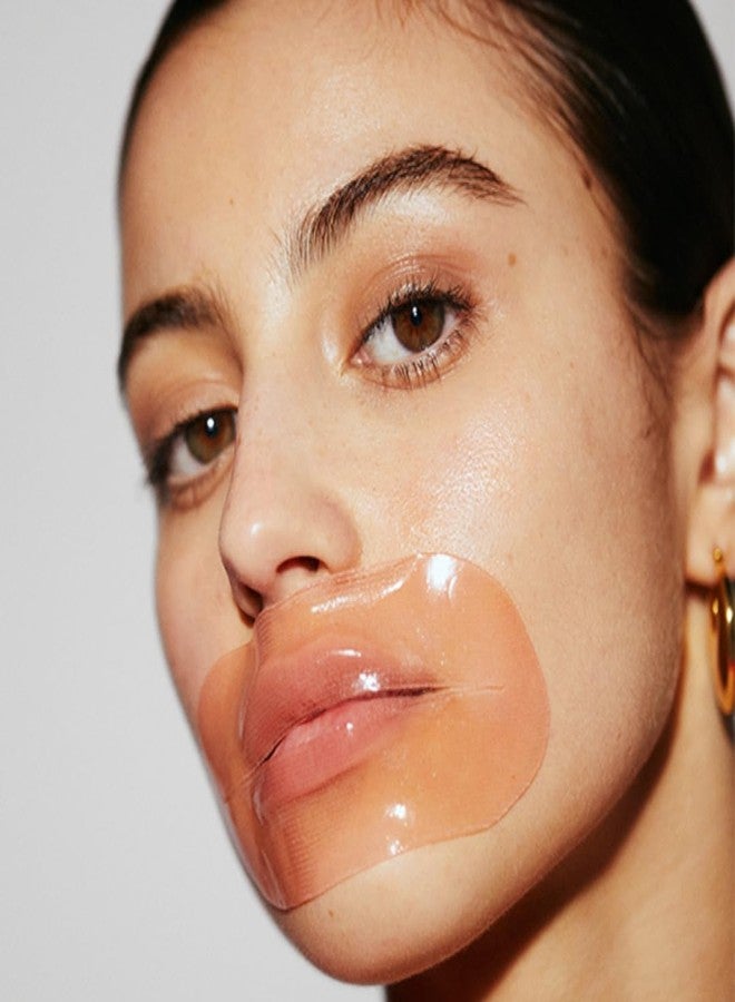 LOOPS Weekly Reset Hydrogel Lip Mask - Super Hydrating Mask for Moisturizing Lips - Rejuvinate and Reduce Signs of Puffiness - 5 Pc - Image 4